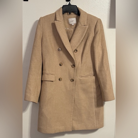LOFT Jackets & Blazers - Wool blend long coat